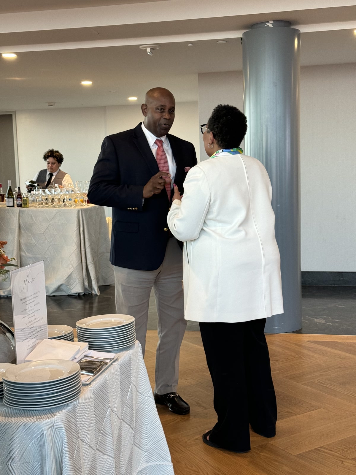 Forest Hayes in conversation with the U.S. Secretary of Housing and Urban Development